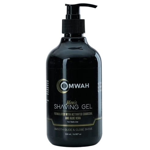 Charcoal Shaving Gel with Aloe Vera