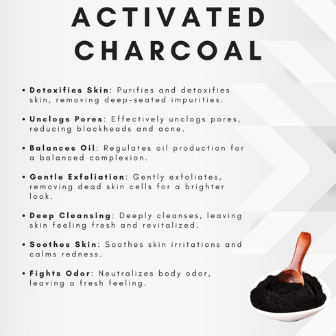 OMWAH Charcoal Body Wash