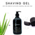 Charcoal Shaving Gel with Aloe Vera