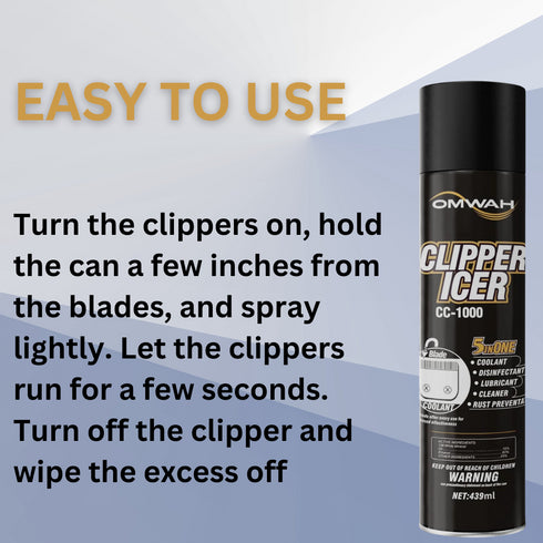 Clipper Icer For Blades 15.5 Ounce Aerosol (439ml)