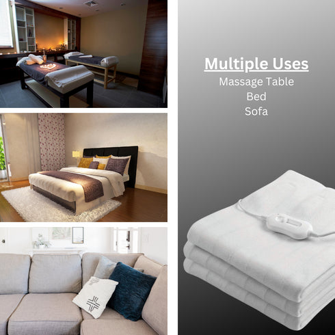 Massage Table SPA Warming Heat Pad (Three Heat Settings)