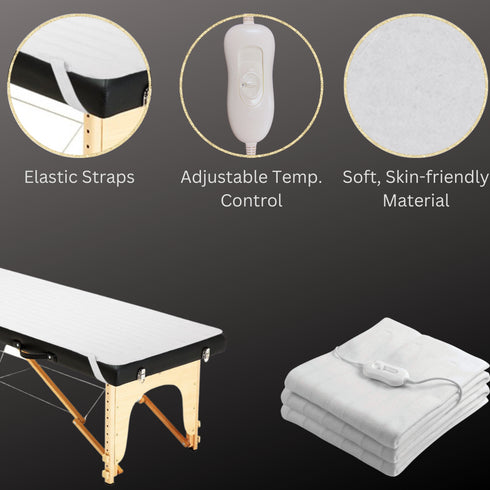 Massage Table SPA Warming Heat Pad (Three Heat Settings)