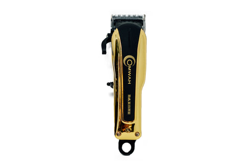 Professional High Performance Cordless Barber Hair Clipper Haircut Kit with 5 Magnetic Combs